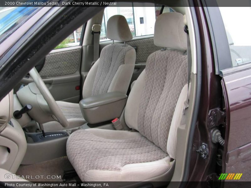 Dark Cherry Metallic / Neutral 2000 Chevrolet Malibu Sedan