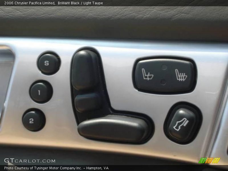 Brilliant Black / Light Taupe 2006 Chrysler Pacifica Limited