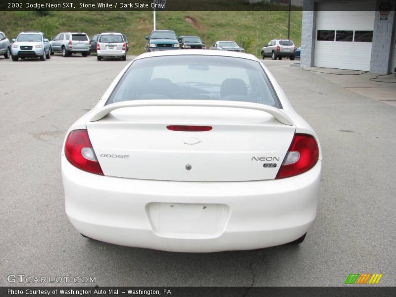 Stone White / Dark Slate Gray 2002 Dodge Neon SXT