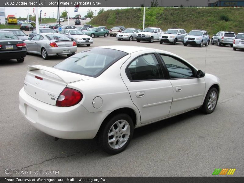 Stone White / Dark Slate Gray 2002 Dodge Neon SXT