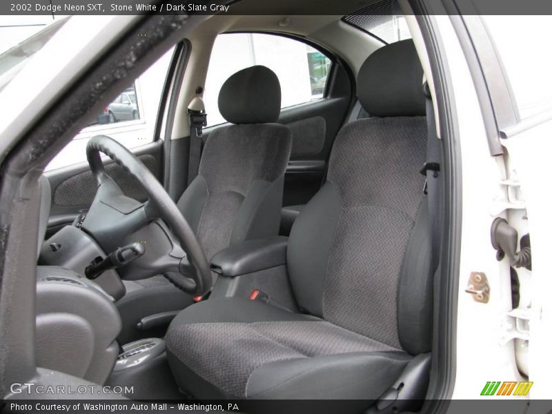 Stone White / Dark Slate Gray 2002 Dodge Neon SXT