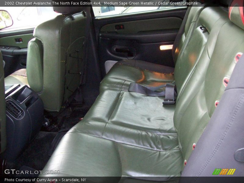  2002 Avalanche The North Face Edition 4x4 Cedar Green/Graphite Interior