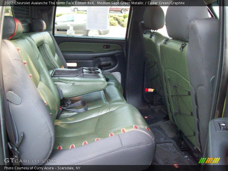  2002 Avalanche The North Face Edition 4x4 Cedar Green/Graphite Interior