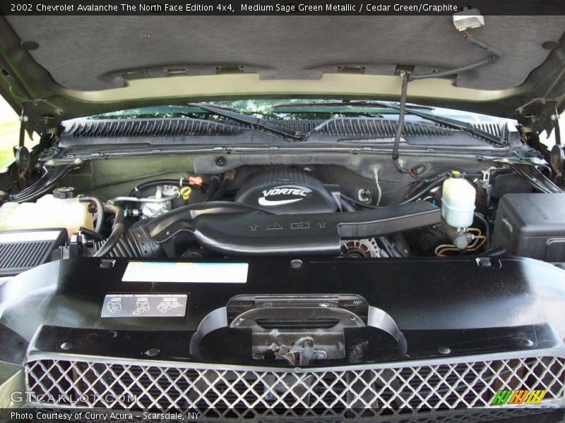Medium Sage Green Metallic / Cedar Green/Graphite 2002 Chevrolet Avalanche The North Face Edition 4x4