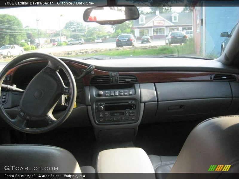 Graphite / Dark Gray 2001 Cadillac DeVille Sedan