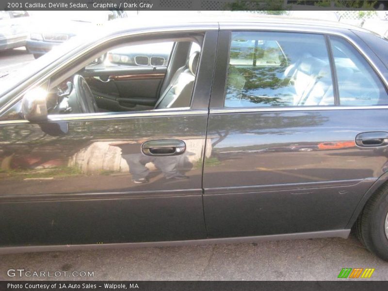 Graphite / Dark Gray 2001 Cadillac DeVille Sedan