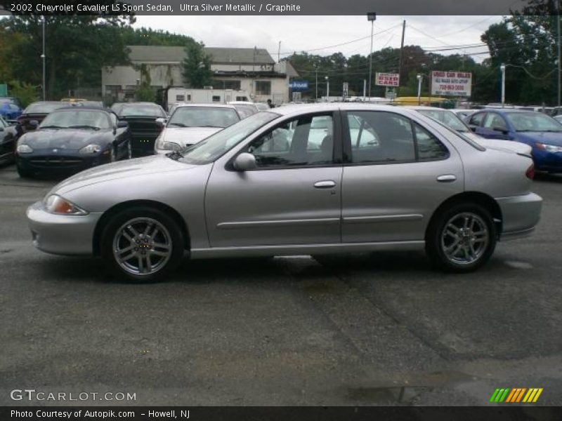 Ultra Silver Metallic / Graphite 2002 Chevrolet Cavalier LS Sport Sedan