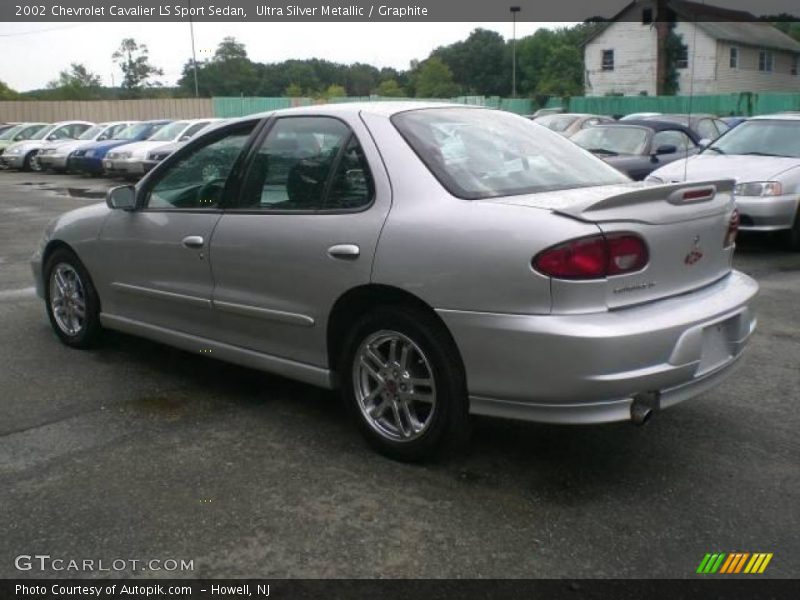 Ultra Silver Metallic / Graphite 2002 Chevrolet Cavalier LS Sport Sedan