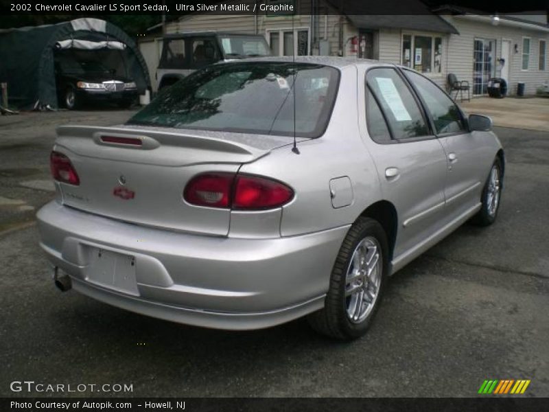 Ultra Silver Metallic / Graphite 2002 Chevrolet Cavalier LS Sport Sedan