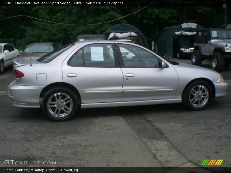 Ultra Silver Metallic / Graphite 2002 Chevrolet Cavalier LS Sport Sedan