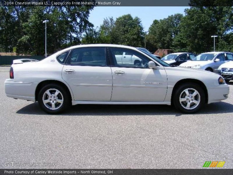 Cappuccino Frost Metallic / Medium Gray 2004 Chevrolet Impala LS
