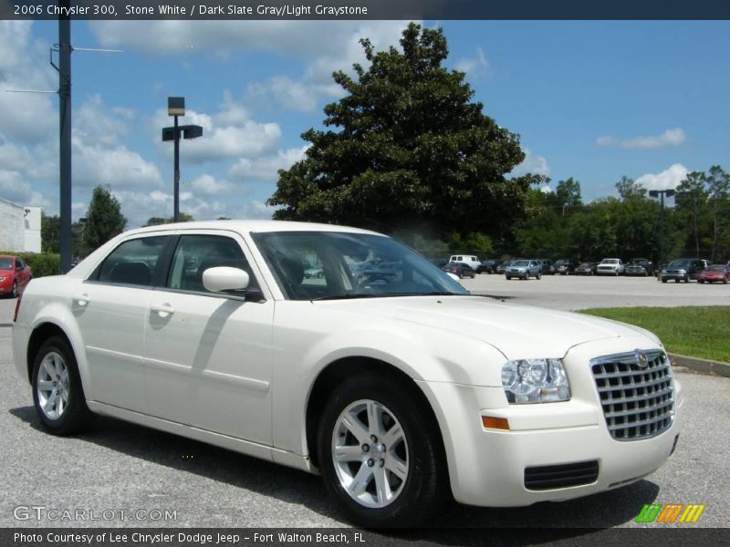 Stone White / Dark Slate Gray/Light Graystone 2006 Chrysler 300