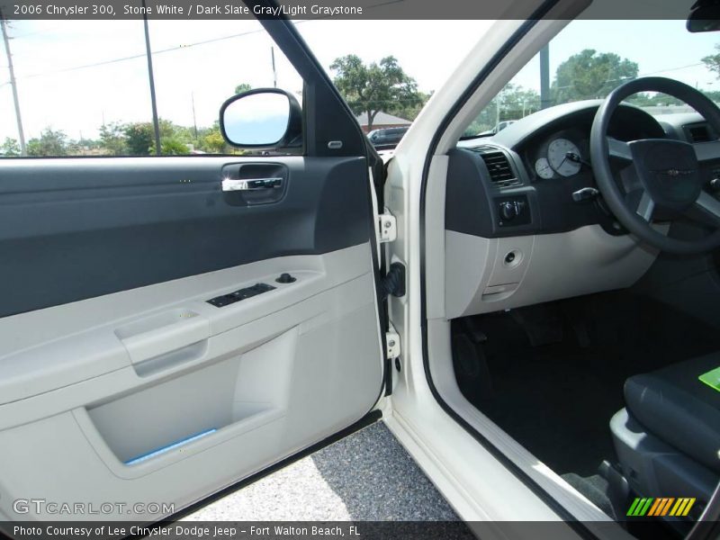Stone White / Dark Slate Gray/Light Graystone 2006 Chrysler 300
