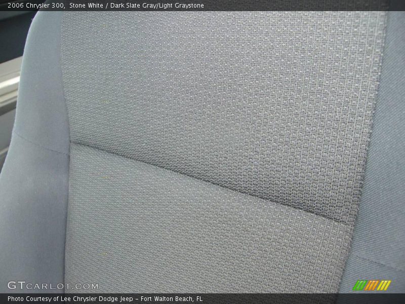 Stone White / Dark Slate Gray/Light Graystone 2006 Chrysler 300