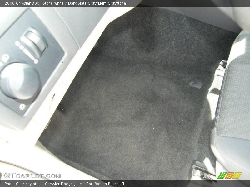 Stone White / Dark Slate Gray/Light Graystone 2006 Chrysler 300