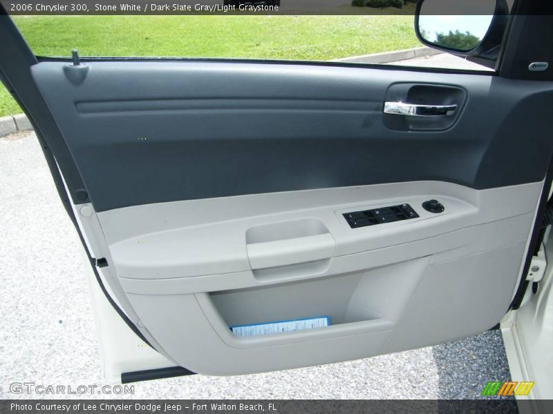 Stone White / Dark Slate Gray/Light Graystone 2006 Chrysler 300
