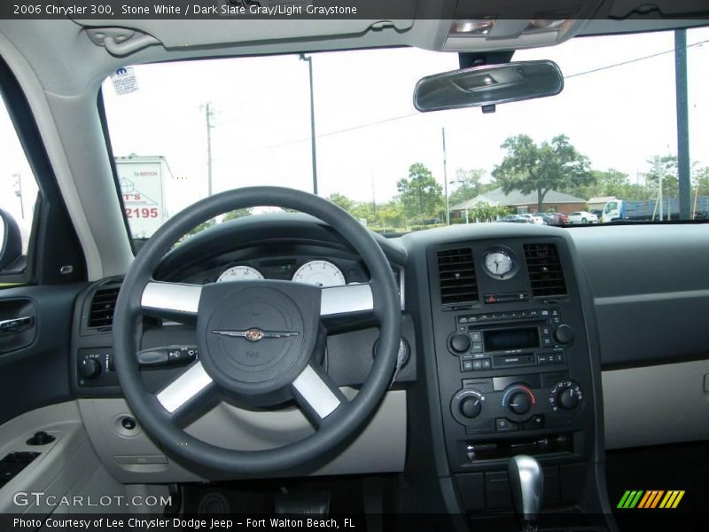 Stone White / Dark Slate Gray/Light Graystone 2006 Chrysler 300
