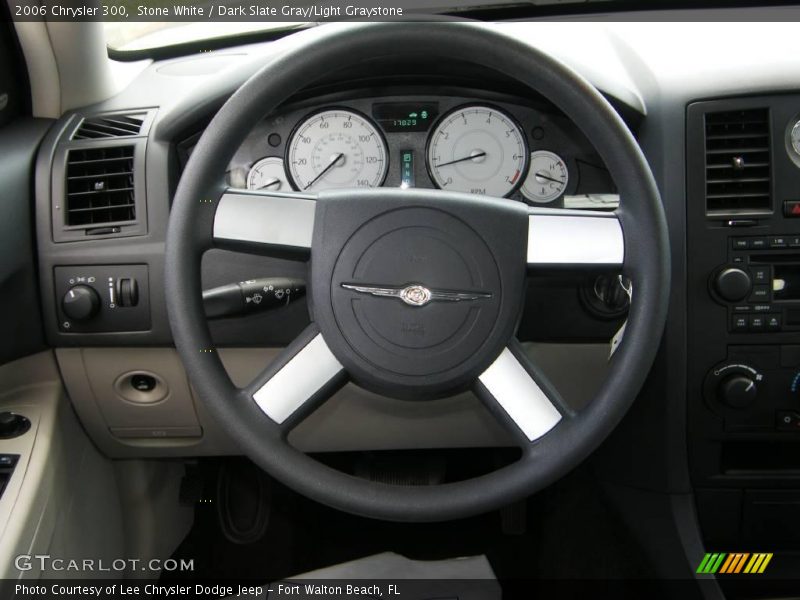 Stone White / Dark Slate Gray/Light Graystone 2006 Chrysler 300