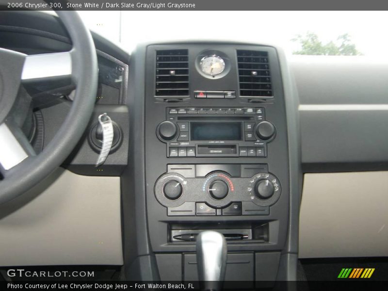 Stone White / Dark Slate Gray/Light Graystone 2006 Chrysler 300