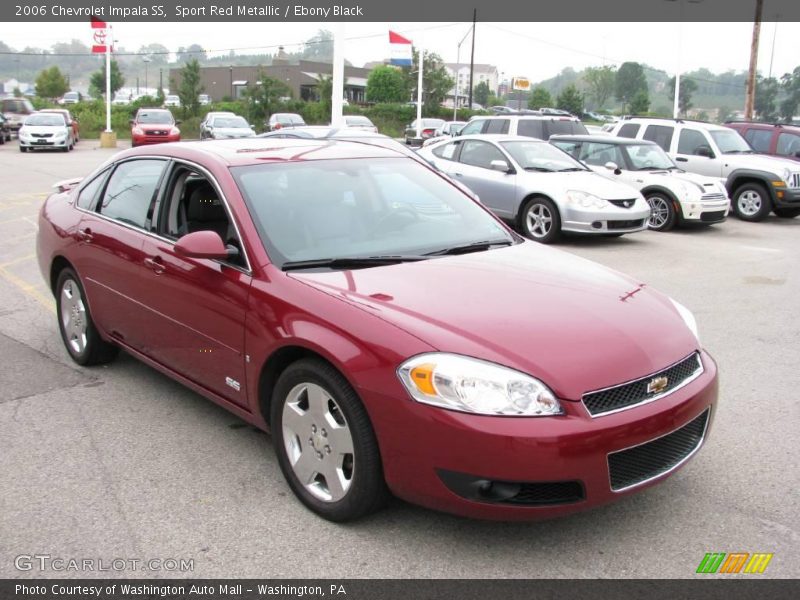 Sport Red Metallic / Ebony Black 2006 Chevrolet Impala SS