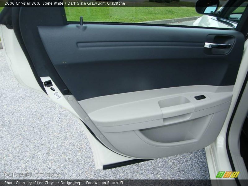 Stone White / Dark Slate Gray/Light Graystone 2006 Chrysler 300