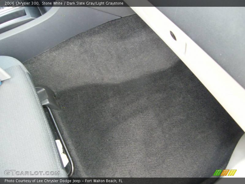 Stone White / Dark Slate Gray/Light Graystone 2006 Chrysler 300