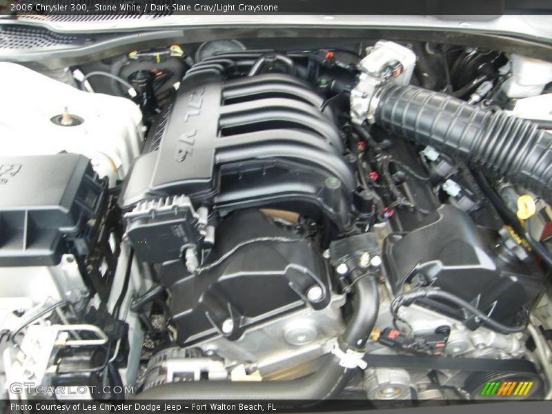 Stone White / Dark Slate Gray/Light Graystone 2006 Chrysler 300
