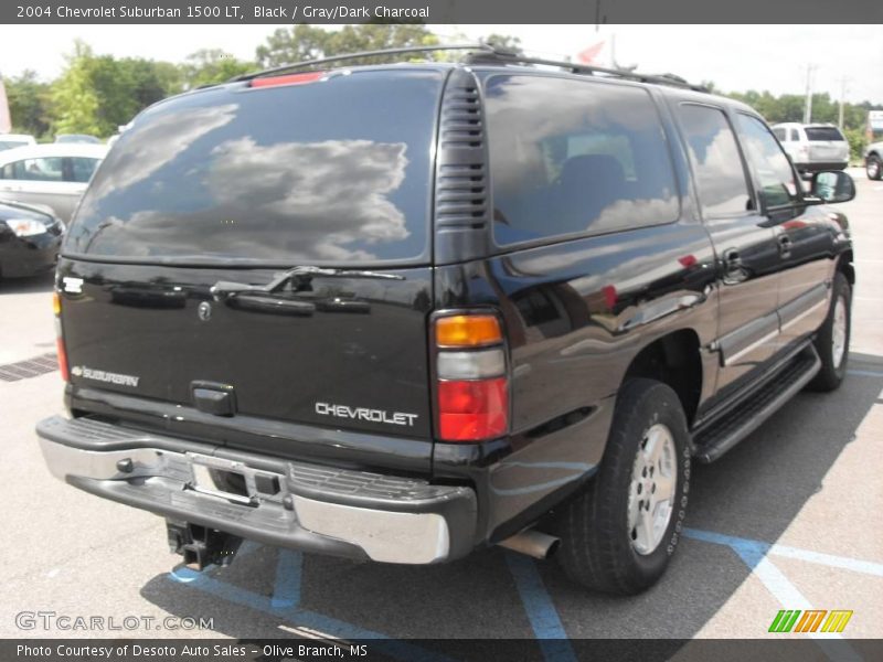Black / Gray/Dark Charcoal 2004 Chevrolet Suburban 1500 LT