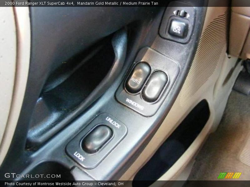 Mandarin Gold Metallic / Medium Prairie Tan 2000 Ford Ranger XLT SuperCab 4x4