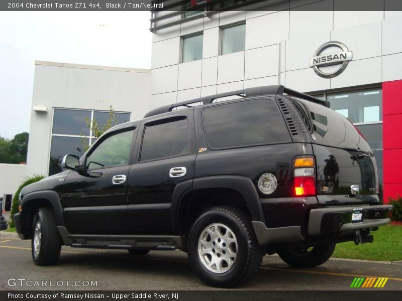 Black / Tan/Neutral 2004 Chevrolet Tahoe Z71 4x4