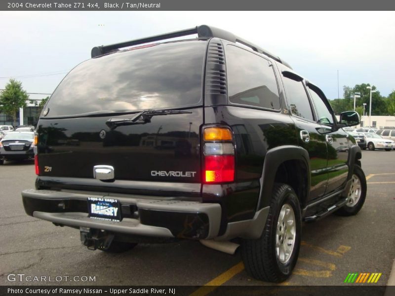 Black / Tan/Neutral 2004 Chevrolet Tahoe Z71 4x4