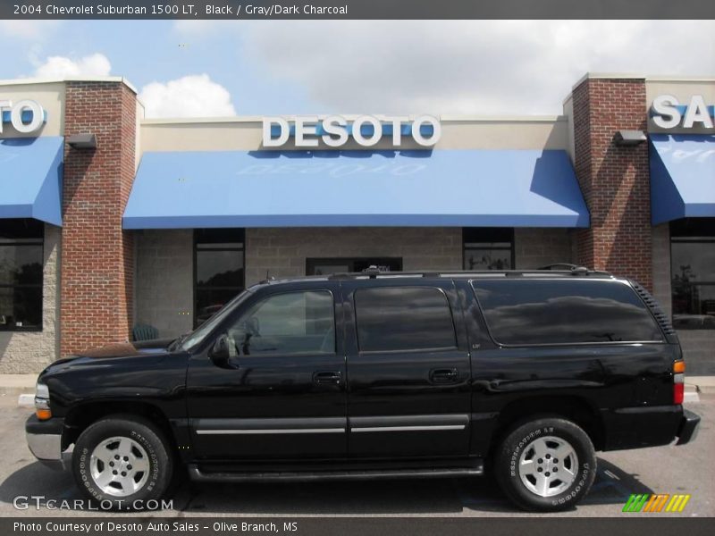 Black / Gray/Dark Charcoal 2004 Chevrolet Suburban 1500 LT