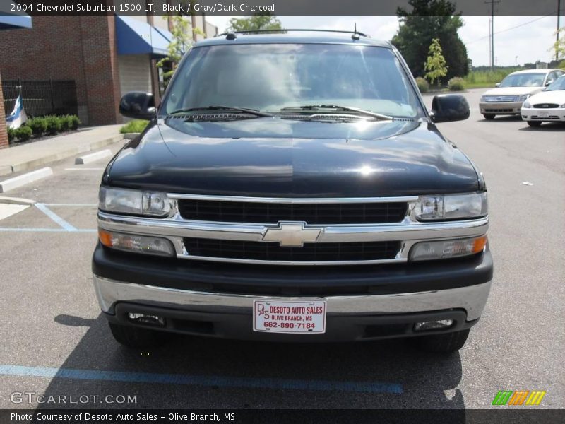 Black / Gray/Dark Charcoal 2004 Chevrolet Suburban 1500 LT