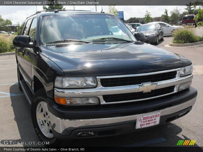 Black / Gray/Dark Charcoal 2004 Chevrolet Suburban 1500 LT