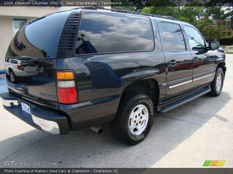 Dark Gray Metallic / Tan/Neutral 2005 Chevrolet Suburban 1500 LS