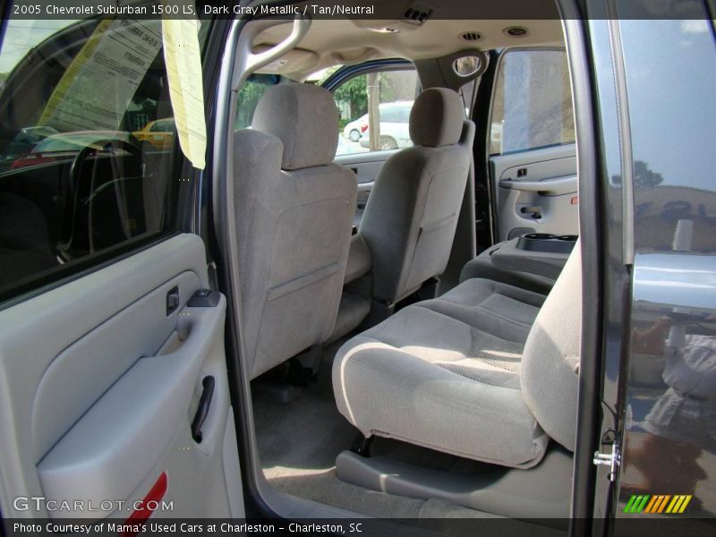 Dark Gray Metallic / Tan/Neutral 2005 Chevrolet Suburban 1500 LS
