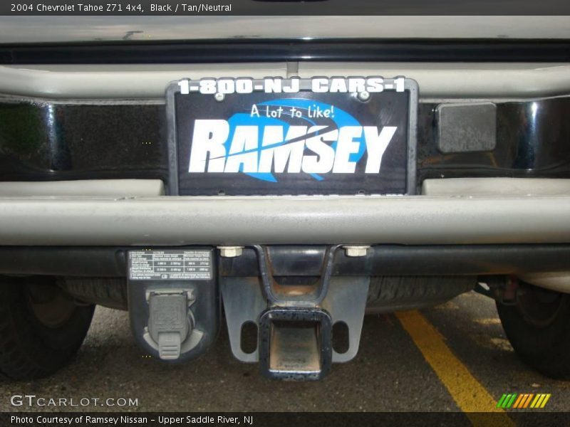 Black / Tan/Neutral 2004 Chevrolet Tahoe Z71 4x4