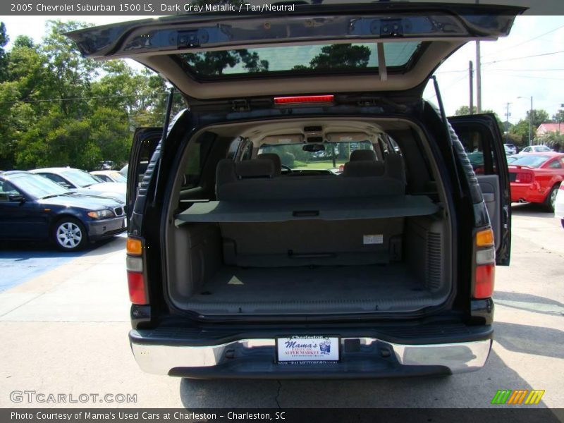Dark Gray Metallic / Tan/Neutral 2005 Chevrolet Suburban 1500 LS