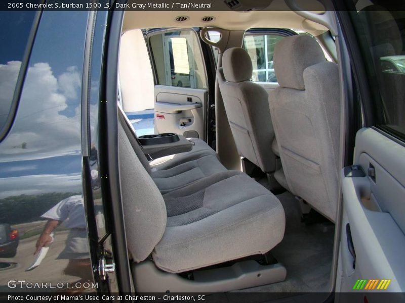 Dark Gray Metallic / Tan/Neutral 2005 Chevrolet Suburban 1500 LS