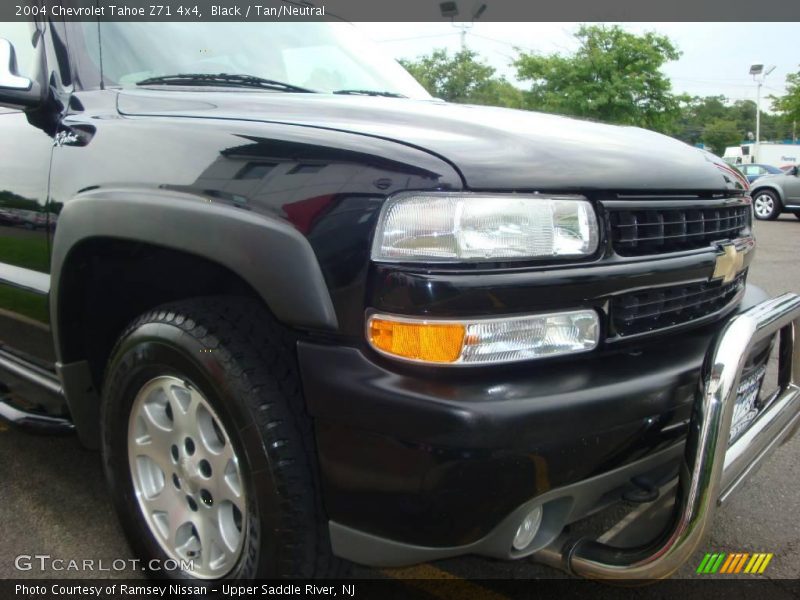 Black / Tan/Neutral 2004 Chevrolet Tahoe Z71 4x4