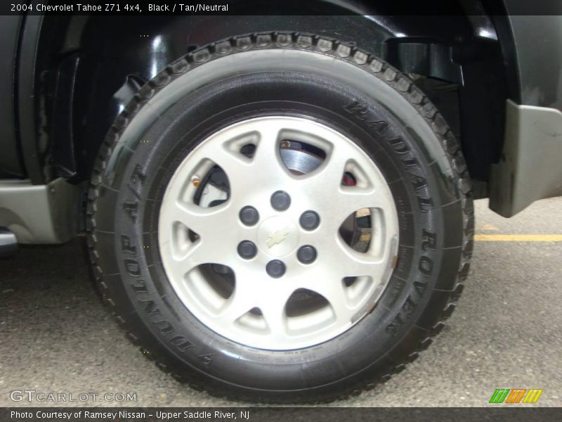 Black / Tan/Neutral 2004 Chevrolet Tahoe Z71 4x4