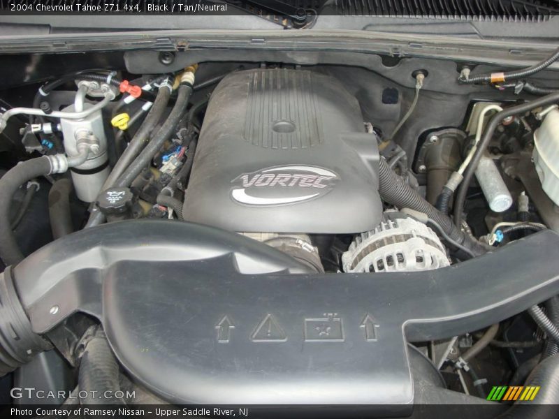 Black / Tan/Neutral 2004 Chevrolet Tahoe Z71 4x4