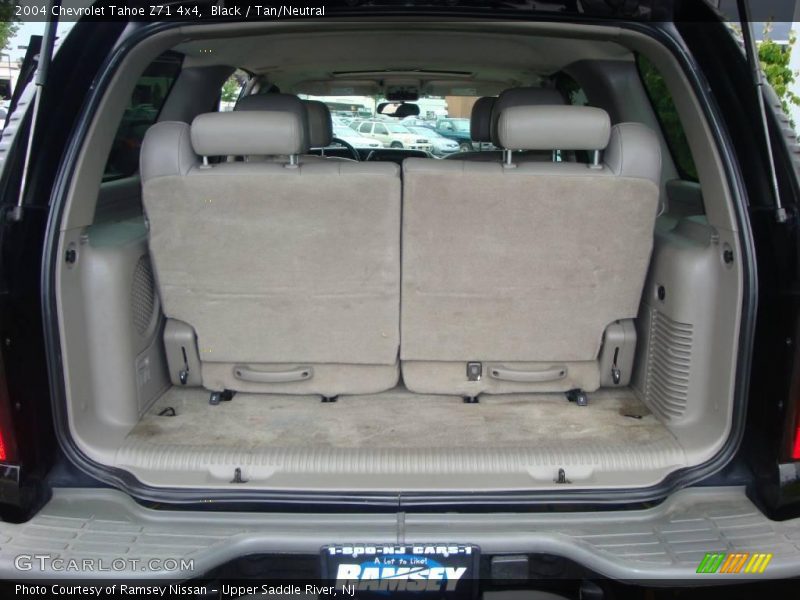 Black / Tan/Neutral 2004 Chevrolet Tahoe Z71 4x4