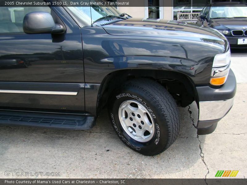 Dark Gray Metallic / Tan/Neutral 2005 Chevrolet Suburban 1500 LS