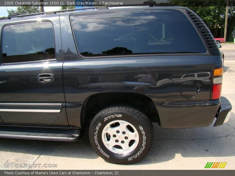 Dark Gray Metallic / Tan/Neutral 2005 Chevrolet Suburban 1500 LS