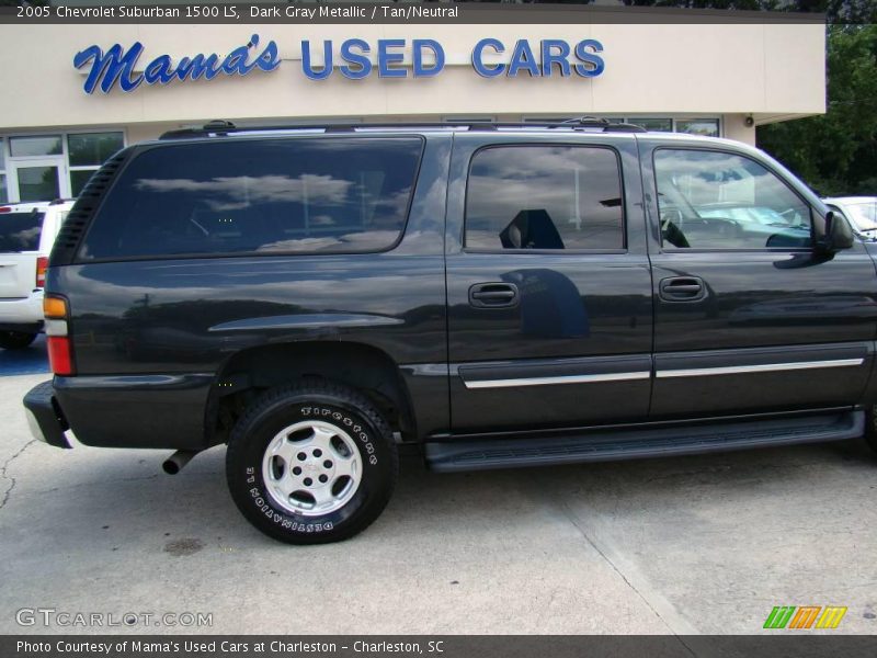 Dark Gray Metallic / Tan/Neutral 2005 Chevrolet Suburban 1500 LS