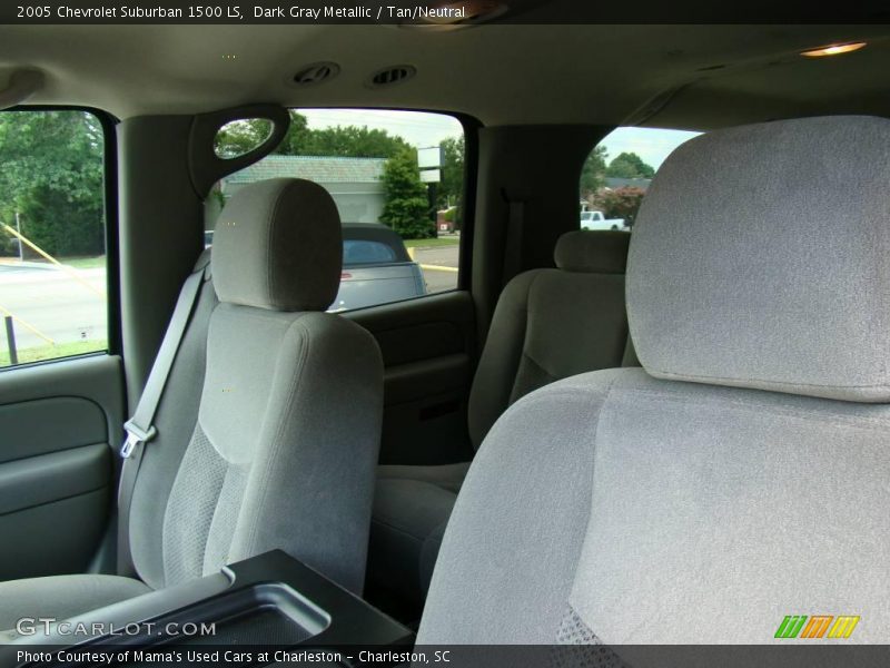 Dark Gray Metallic / Tan/Neutral 2005 Chevrolet Suburban 1500 LS