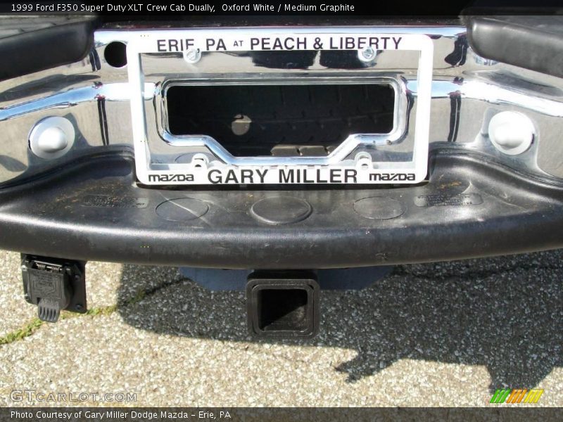 Oxford White / Medium Graphite 1999 Ford F350 Super Duty XLT Crew Cab Dually