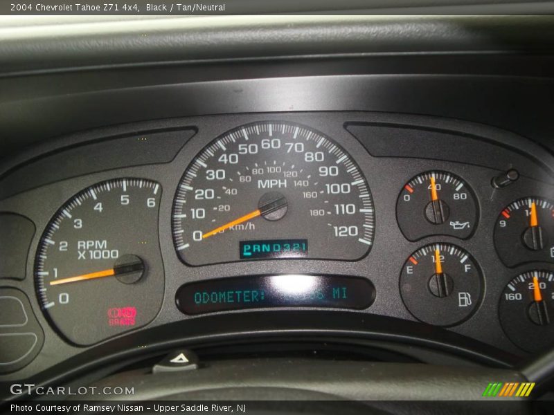 Black / Tan/Neutral 2004 Chevrolet Tahoe Z71 4x4