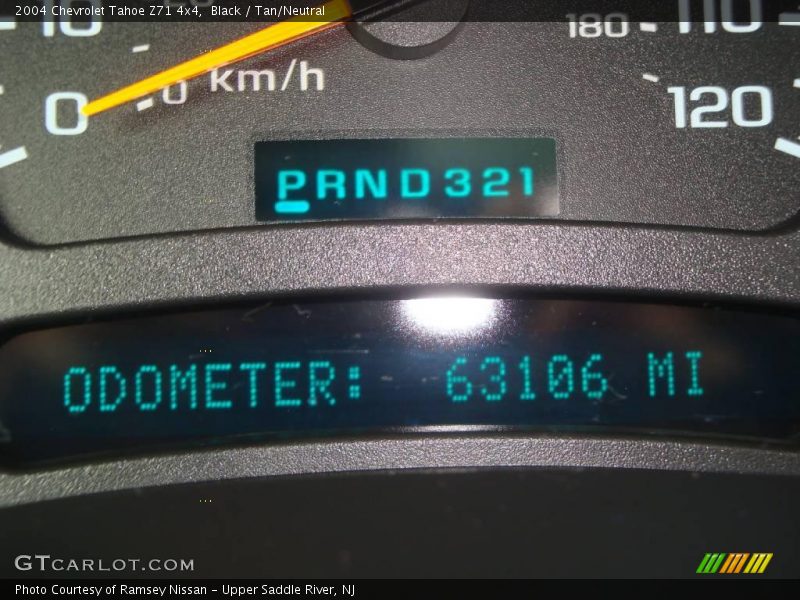 Black / Tan/Neutral 2004 Chevrolet Tahoe Z71 4x4